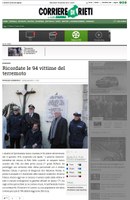 Corriere di Rieti online del 14-01-2015