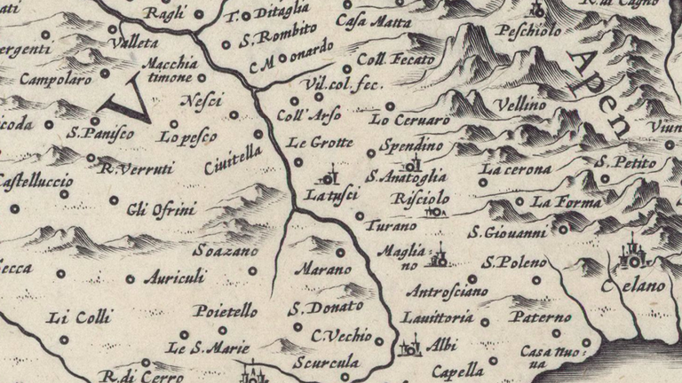 1620-1651 - Abruzzo Citra et Ultra - particolare