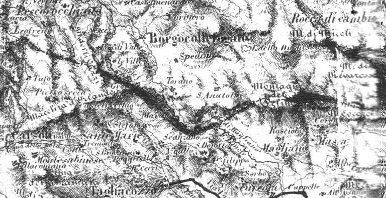 1853 - Abruzzo Ulteriore II - particolare