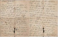 1943 - II lettera di Domenico Spera