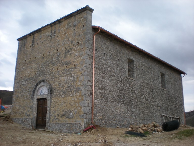 La chiesa dopo il restauro