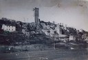 La torre di Torano dopo il terremoto del 1915