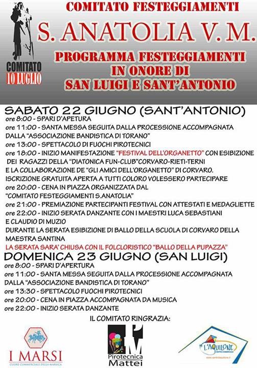 2013 - San Luigi e Sant'Antonio
